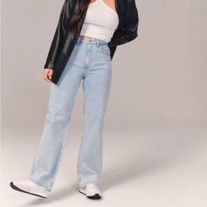 Abercrombie High Rise Relaxed Jeans